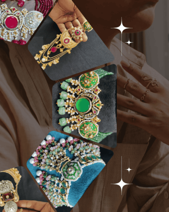 Victorian Moissante Necklace Set