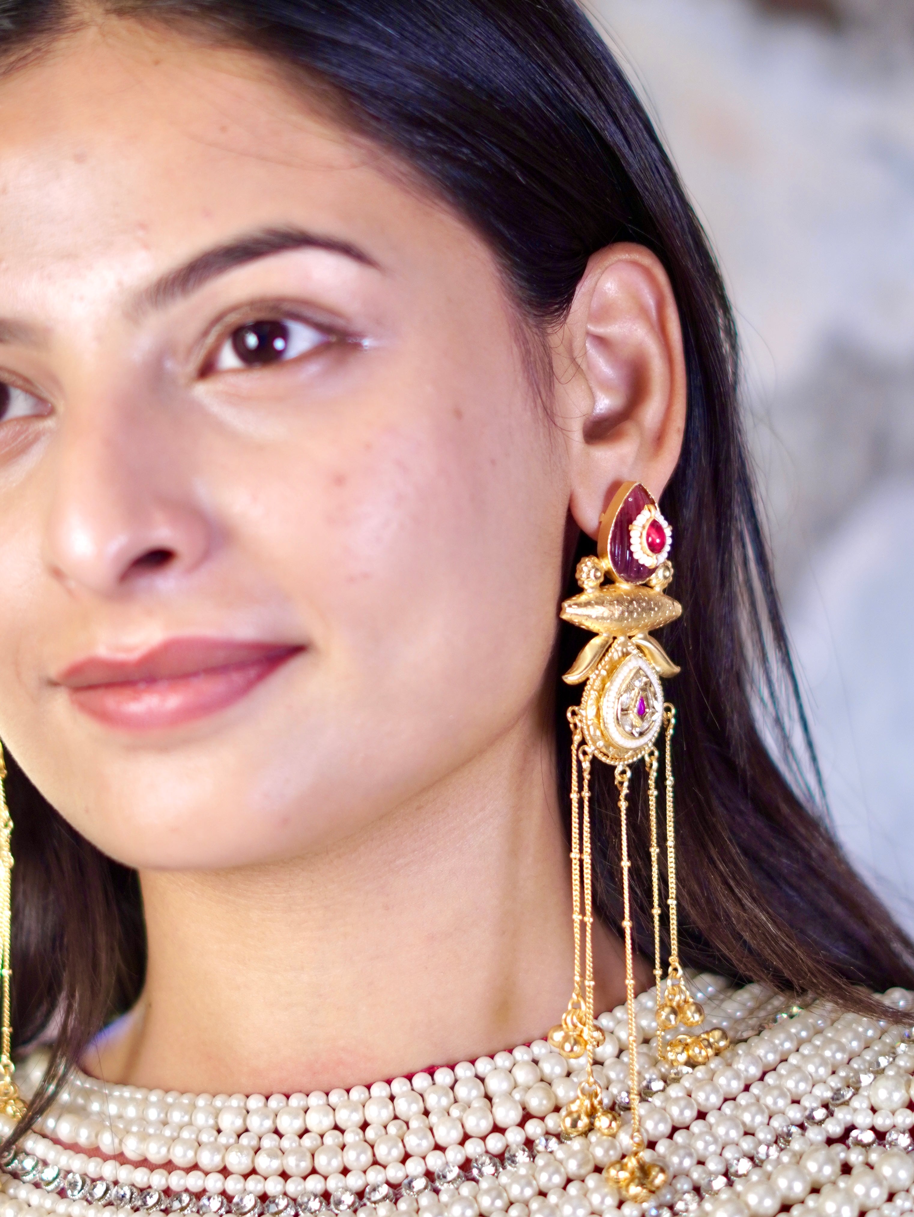Sanya Kashmiri Earrings
